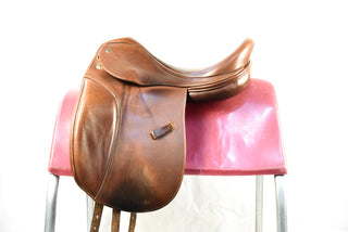 Harry Dabbs Elegant Dressursattel 17,5 Zoll gebraucht - Zustand gut
