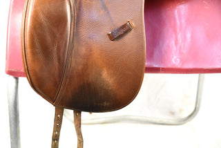 Harry Dabbs Elegant Dressursattel 17,5 Zoll gebraucht - Zustand gut