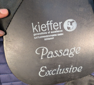 Kieffer Passage Exclusive  Dressursattel Größe 1 gebraucht - Zustand gut