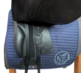 Sommer Opus Dressursattel 18 Zoll schwarz Vorführer