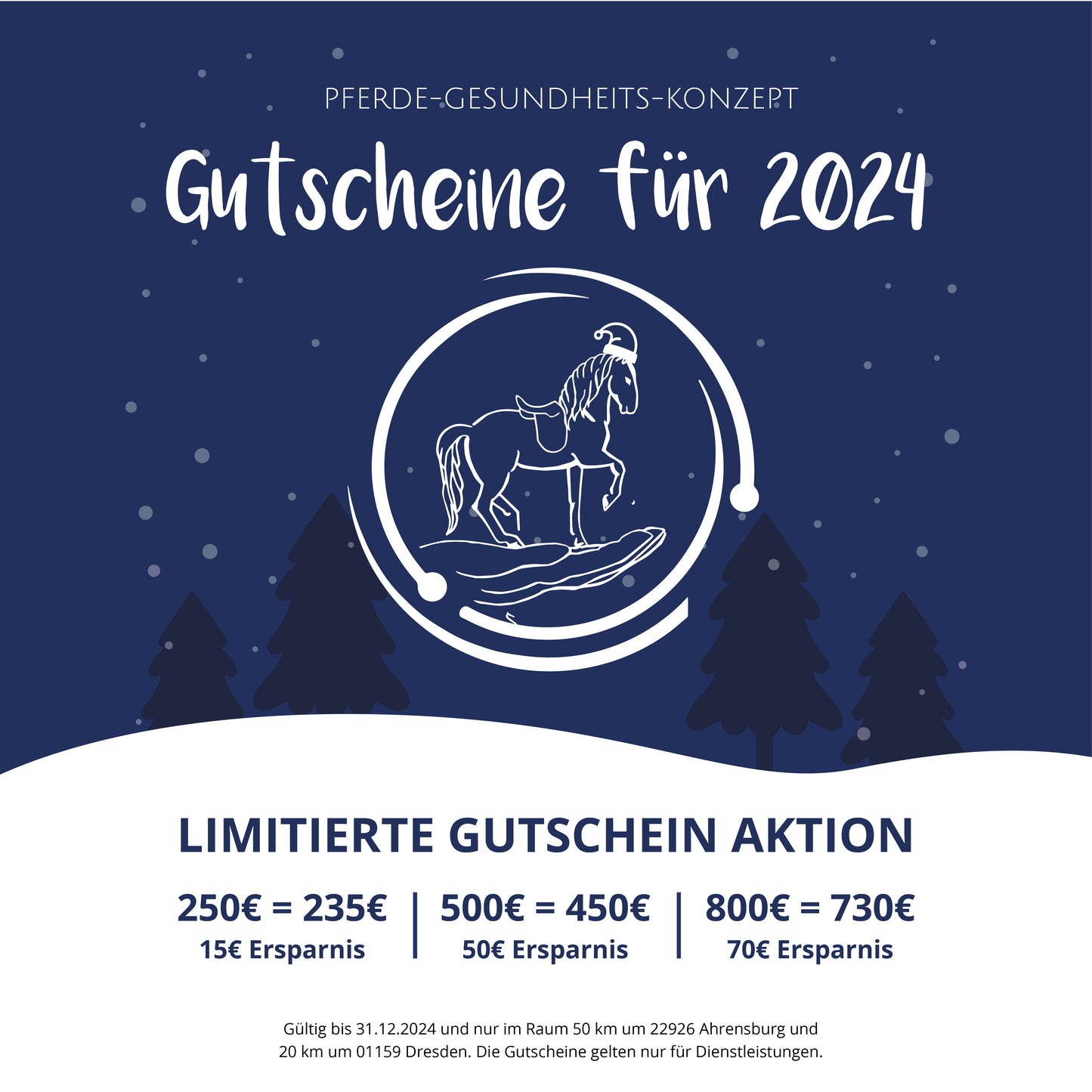 Limitierte Gutscheine