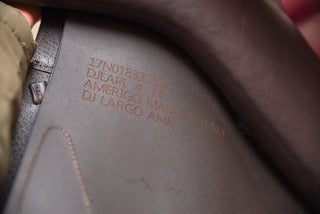 Amerigo DJ Largo Pinerolo Springsattel 17 Zoll  braun gebraucht - Zustand sehr gut