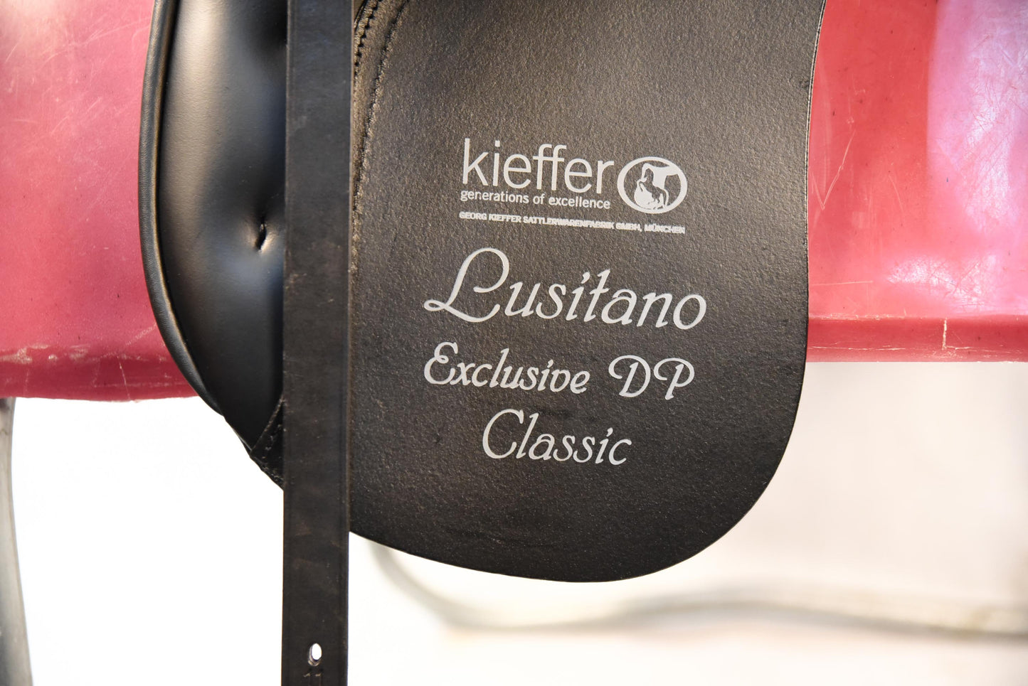 Kieffer Lusitano Exclusive Classic Dp Dressursattel schwarz 1