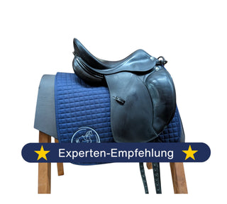 Erreplus Adelinde Dressursattel schwarz 17 Zoll gebraucht - Zustand gut