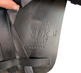 Albion SLK 17 Zoll Dressursattel gebraucht - Zustand gut