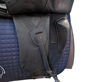 Erreplus Adelinde Dressursattel schwarz 17 Zoll gebraucht - Zustand Gut