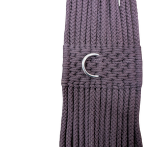 Kieffer Schnurengurt Cotton Contour braun – gepolstert, anatomisch, für empfindliche Gurtlage