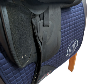 Jorge Canaves P3 schwarz Dressursattel 17,5 Zoll gebraucht Zustand gut