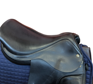 Harry Dabbs Elegant Dressursattel 17,5 Zoll gebraucht - Zustand gut