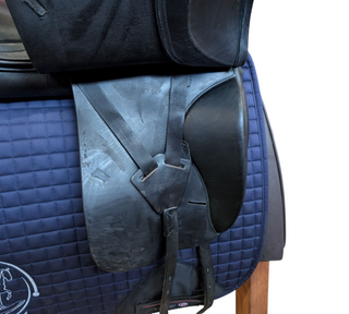 Harry Dabbs Elegant Dressursattel 17,5 Zoll gebraucht - Zustand gut