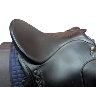 Iberosattel Dressage Andaluz 18,5 Zoll Barocksattel gebraucht - Zustand gut