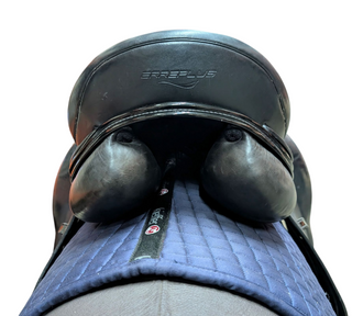 Erreplus Adelinde Dressursattel schwarz 17 Zoll gebraucht - Zustand gut