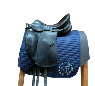 Erreplus Adelinde Dressursattel schwarz 17 Zoll gebraucht - Zustand gut