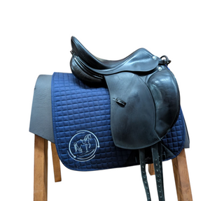 Erreplus Adelinde Dressursattel schwarz 17 Zoll gebraucht - Zustand gut