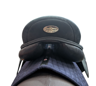 Jorge Canaves Vries Vielseitigkeitssattel VSD 17 Zoll schwarz Neu